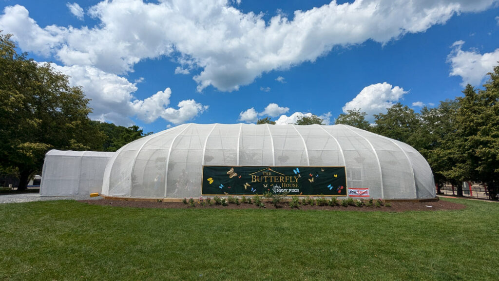 The Butterfly House at Navy Pier